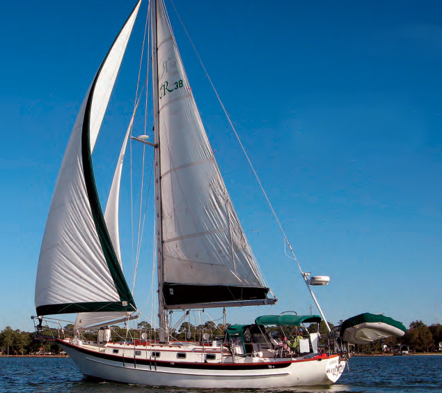 From her sweeping sheer to her cutter rig, Mike and Linda Nixon’s Cabo Rico 38, Voyager, looks eager to live up to her name.