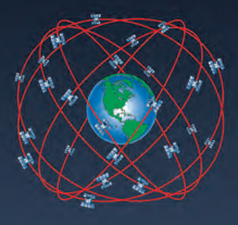 Satellite map