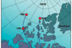 Earth’s magnetic north pole has wandered far in 400 years.