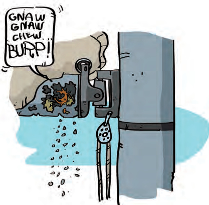Corrosion illustration