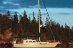 Brunch, at top of page, a Pearson 36 Pilothouse owned by Brian and Caroline Coffay, is a handsome example of a pilothouse sailboat from the early 1980s.