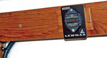 The circuit breaker is necessary to protect the wiring for the windlass.