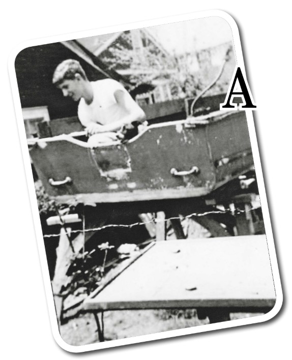 Ken’s “old-boat gene” first expressed itself when he was a teenager and he felt compelled to renovate a pre-1955 runabout.