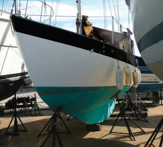Signs of neglect indicate this Morris Frances 26 might soon join the list of sailboats looking for new homes.