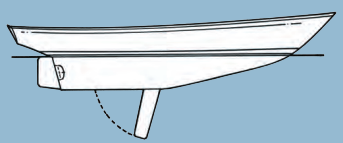 Encouraged by the CCA rule, the keel/centerboard reappeared in the 1950s, but the board was a high-aspect-ratio wing housed entirely below the cabin sole.