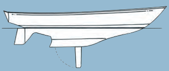 In the 1960s and ’70s, boats began to appear with fin keels and separate rudders together with high-aspect-ratio centerboards housed within the ballast.