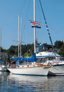 Picture of an anchored boat