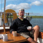 The Good Old Boat crew hopes that breakfast time aboard Trillium IV will provide Rob with lots of inspiration for his upcoming articles.