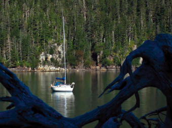 look for good photos; don’t wait for them to come to you. add depth to a composition by including something in the foreground. This photo both engages the viewer and tells the story of a memorable trip.