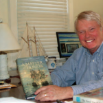 Surrounded by nautical mementos, novelist Bill Hammond brings to life the far-flung adventures of a seafaring family during the early days of the united States.