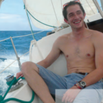 On one of his first outings aboard Cruzan Time, Daniel gets a sense of how it feels to be sailing — really sailing.