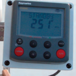The only hint that Al’s autopilot installation is a temporary measure is the exposed cable.