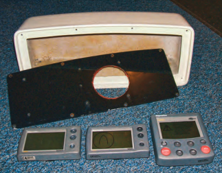 Joe bought a used instrument pod but couldn’t use its faceplate . . .
