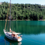 Remote anchorages provide solitude that is hard to find in daily life.