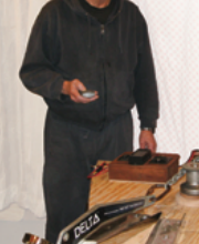 Jerry and his anchor setup