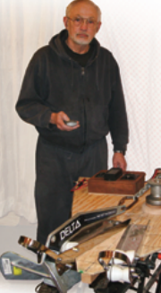 Jerry and his anchor setup