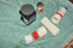 Most of the parts needed to make a filter can be acquired at a well-stocked home-improvement store. Bob used hose adapters he found in his spare-parts bin, which is why one is brass and one PVC.