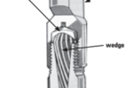 This cutaway diagram shows the component parts of a Sta-Lok terminal