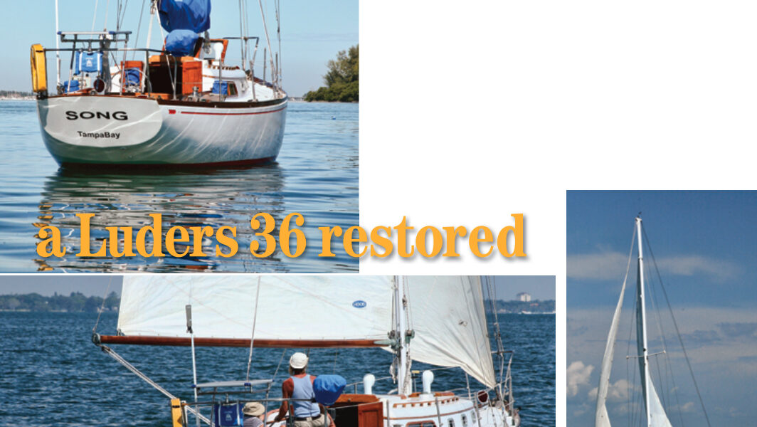 Since acquiring Song, Jim Stedman has continued the restoration begun by Jim Doyle, and Song appears to revel in her new life.