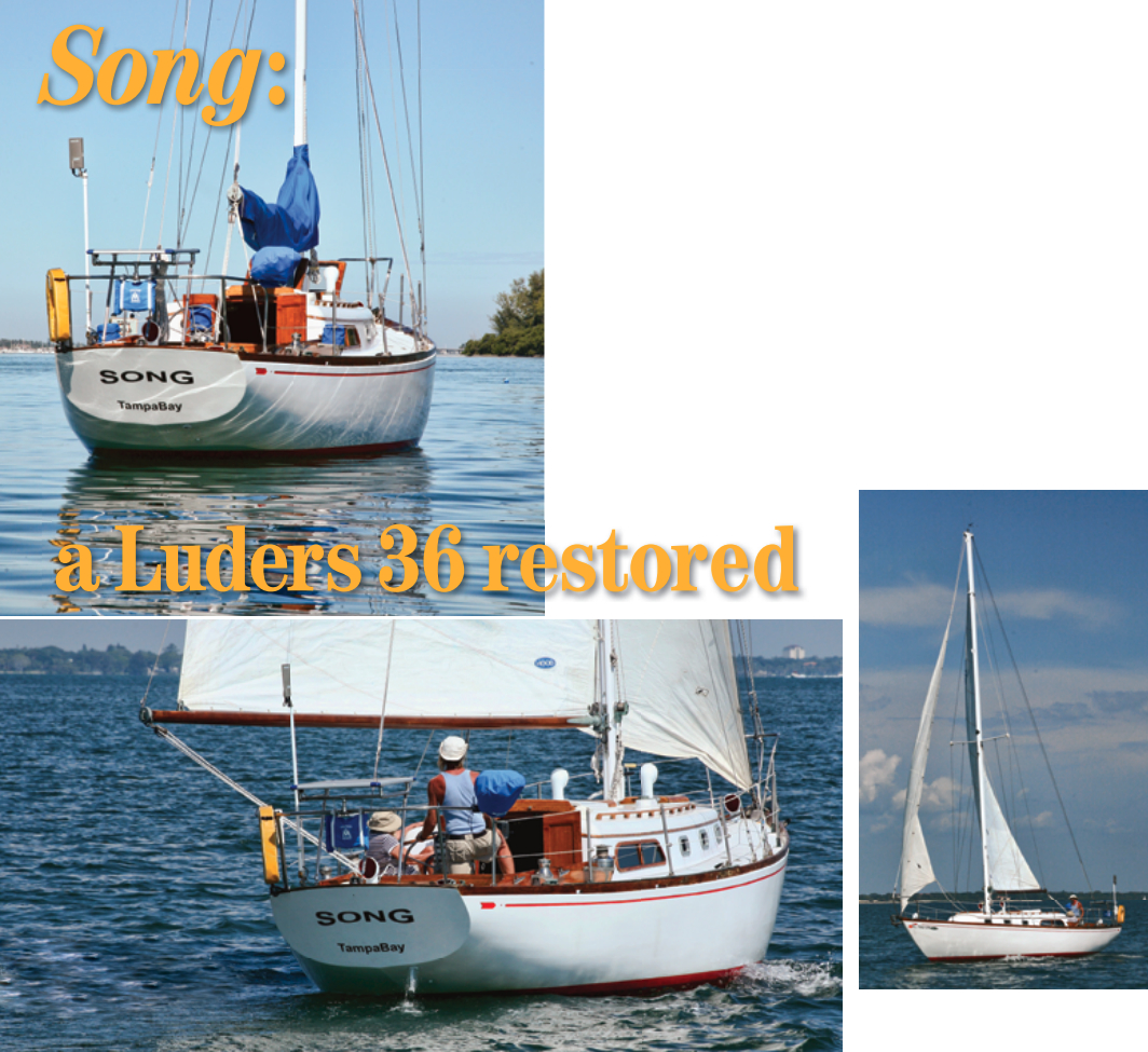 Since acquiring Song, Jim Stedman has continued the restoration begun by Jim Doyle, and Song appears to revel in her new life.