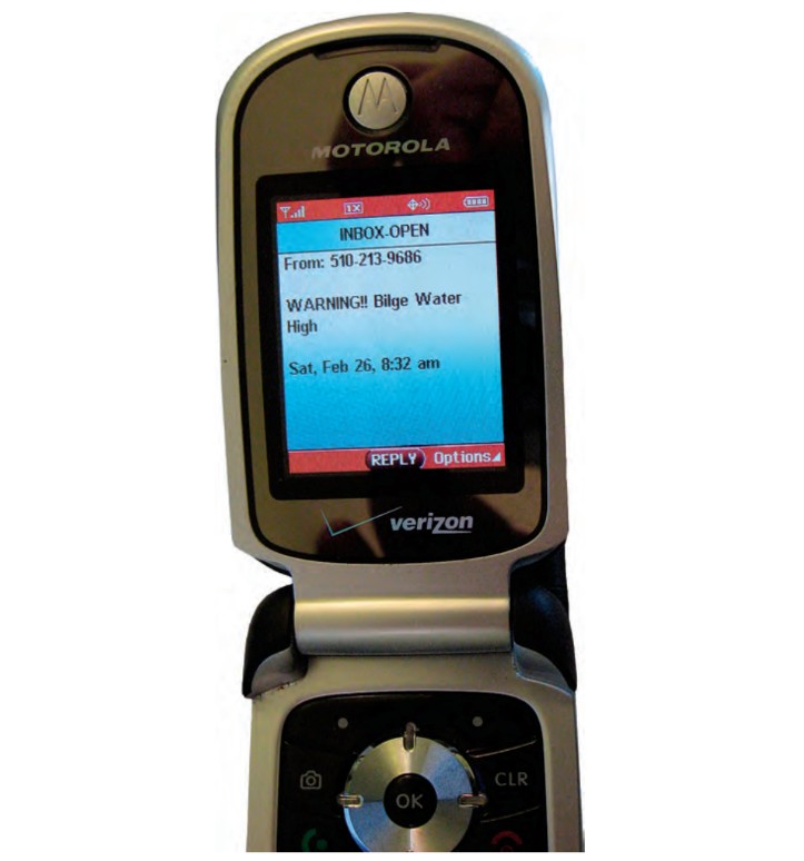 With a few inexpensive parts and some free software, you can enable your boat to call your cell phone.