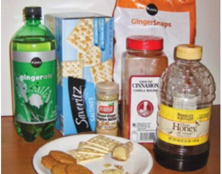 Many popular home remedies for motion sickness might already be stored in the galley.