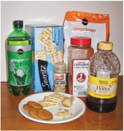 Many popular home remedies for motion sickness might already be stored in the galley.