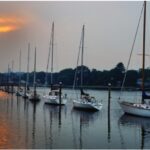 Sailboats on water