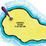 LANDFALL ISLAND Fl 20s 55ft 14m