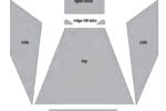 Schematic of rain-hood components