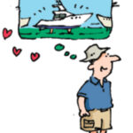 Illustration of a man thinking