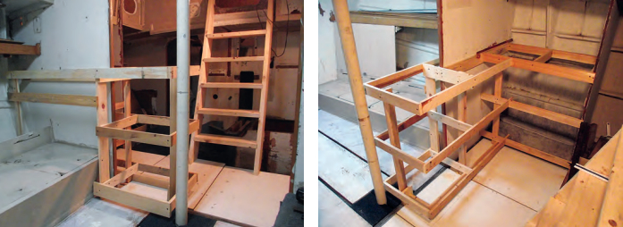 As the framework for the mock-up took shape, Carl could already see and feel how the components worked together.