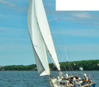 Teal is a very capable sailboat, and an electric motor proved to be a suitable (and cheaper) alternative to a diesel for the way Joe uses her.