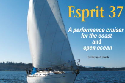 Sequester, an Esprit 37, has taken her owners, Duane and Barbara Tack, thousands of miles.