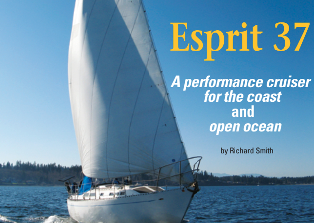 Sequester, an Esprit 37, has taken her owners, Duane and Barbara Tack, thousands of miles.