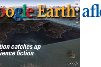 While anchored at Gambier Island, British Columbia, Alex Morton obtained an eagle’s-eye perspective of his surroundings from Google Earth.