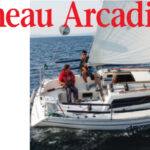 Amoretto, a Jeanneau Arcadia, has a classic 1980s European look and sails like a big dinghy, which suits her owners, Sheryl and Marty Bower, who race her out of Edmonds, Washington.