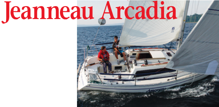 Amoretto, a Jeanneau Arcadia, has a classic 1980s European look and sails like a big dinghy, which suits her owners, Sheryl and Marty Bower, who race her out of Edmonds, Washington.