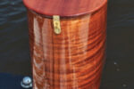 A small outlay in materials and a few hours of labor brought Ken a gas locker that turns heads wherever he sails.