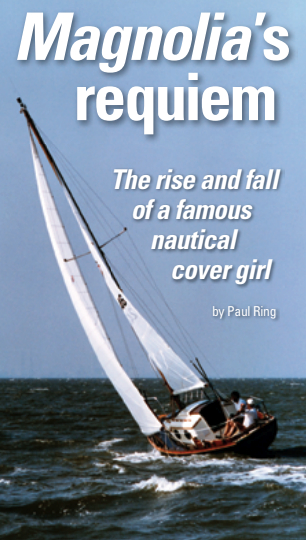 In her prime, Magnolia took her owner, Paul Ring, on many cruises, and even won some silver racing on Mobile Bay.