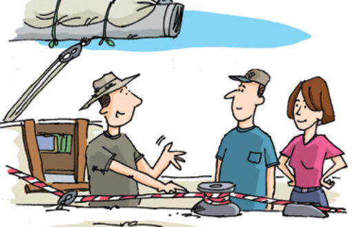 Illustration of talking through procedures