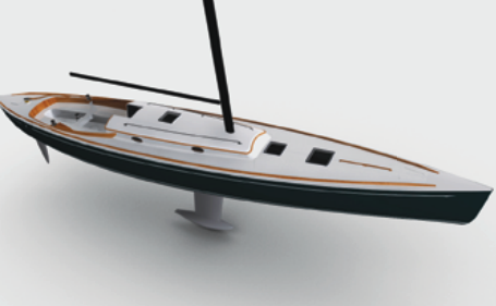 By using a rendering like this one early in the preliminary design process, Bob can give his client an opportunity to see the aesthetic approach he is using.