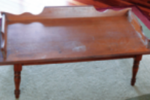 It was somebody’s cast-off, but at $10, the table was a thing of beauty in George’s eyes.