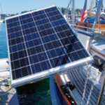 Solar panels will generate more juice when turned to face the sun directly.