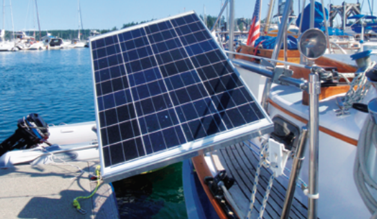 Solar panels will generate more juice when turned to face the sun directly.