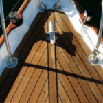 TekDek synthetic teak proved a practical solution to the problems of an aging deck.
