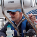 A man on a boat