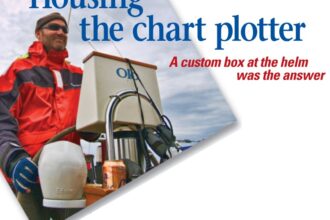 Danny is very pleased with how his chart plotter display has worked out on Olo.