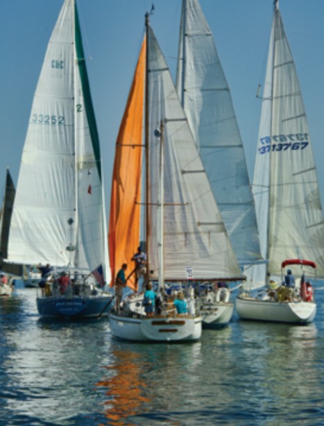 sailboats on water