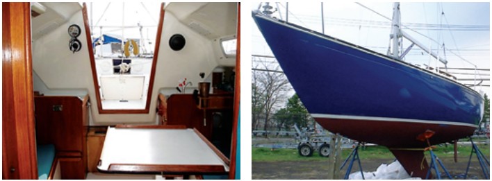 Once given away, then blown away, and now reincarnated as Ruby Deux, the C&C 25 has a bright, spruced-up interior, freshly painted topsides, and another chance to sail Long Island Sound.